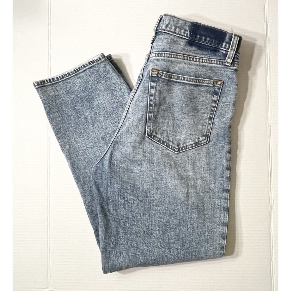Abercrombie & Fitch Jeans Women's 29 The Ankle Straight High Rise Patchwork Boho